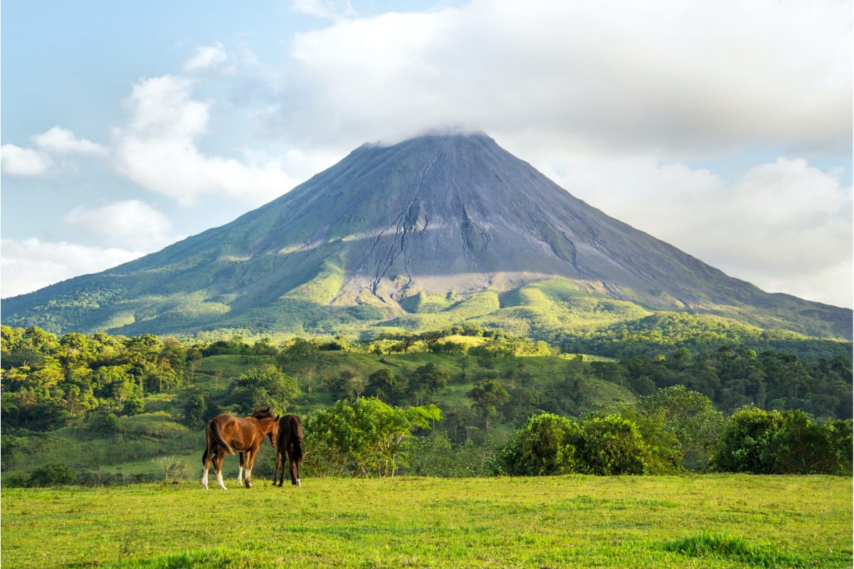 régions montagneuses du Costa Rica